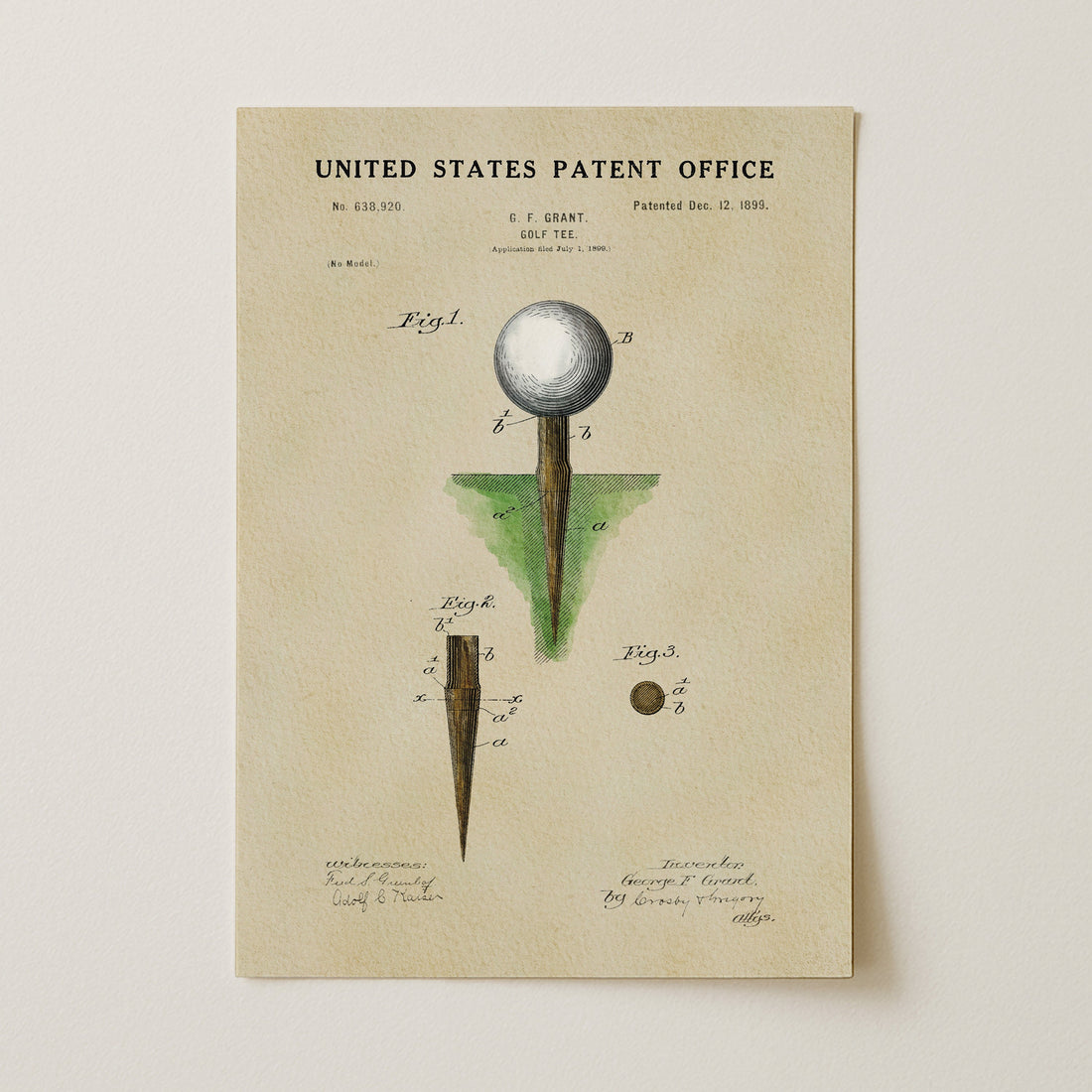 Golf Tee (1899)