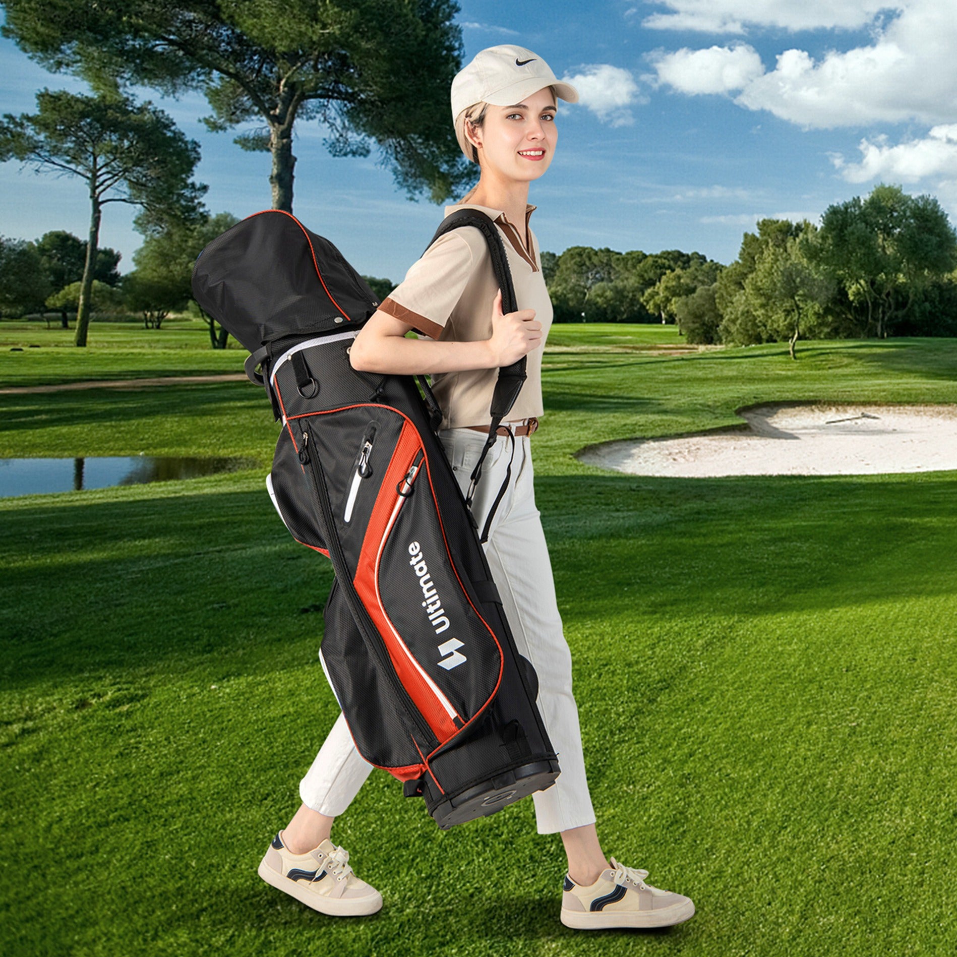Costway Lightweight Golf Cart Bag