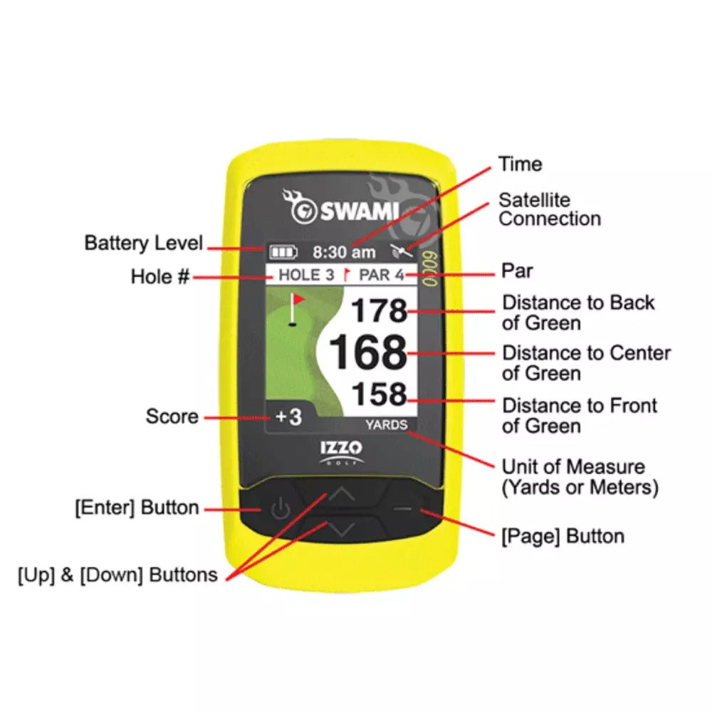 6000 Handheld Golf GPS